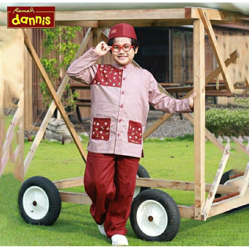 setelan koko anak cowok usia 4-5 tahun terbaru TAP size 4 by dannis collection