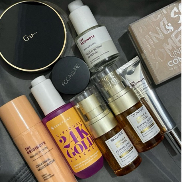 PRELOVED MAKEUP | Guele cushion | Skintific | Somethinc | Originote