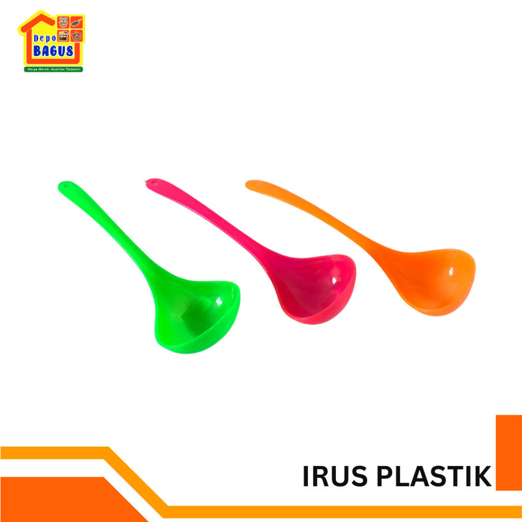 Irus Plastik, Centong Sayur,Centong Plastik