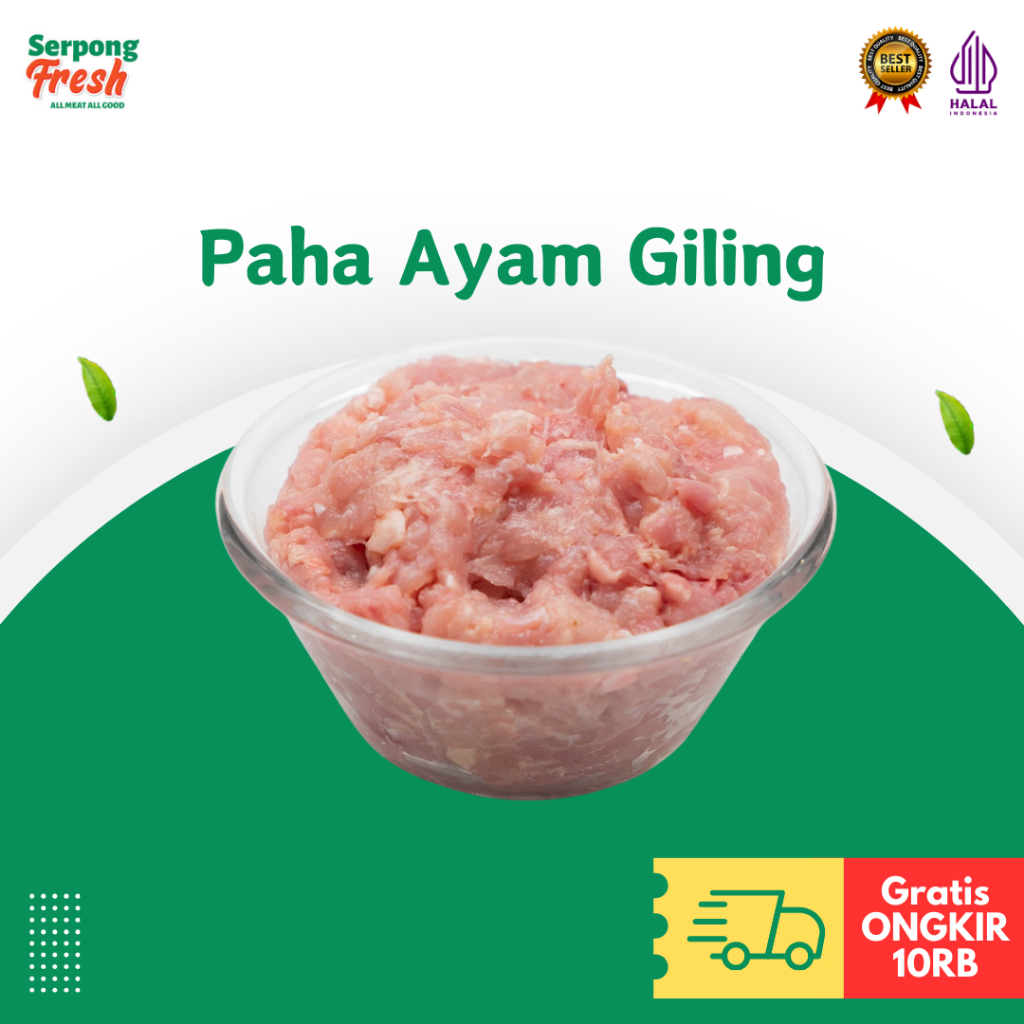 

Ayam Fillet Giling Cincang Paha Fresh/Frozen 1kg
