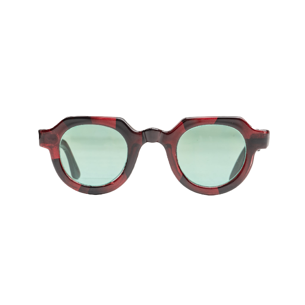 OKO.Eyewear OTTO REDSTRIPES – Kacamata Handmade Unisex Frame Premium