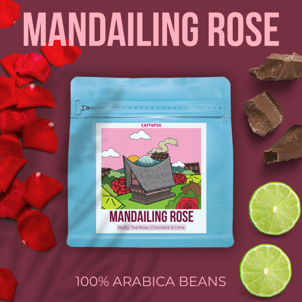 

CAFTOPIA Kopi Arabika MANDAILING ROSE Coffee Beans