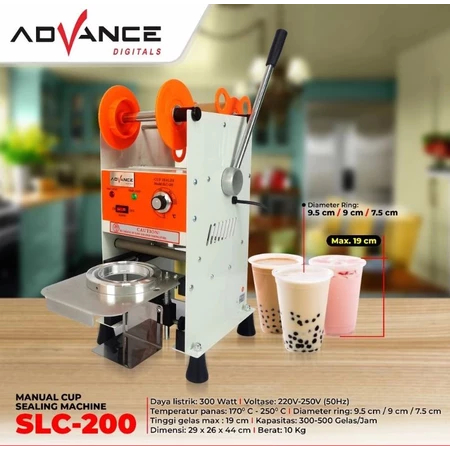 Advance Cup Sealer SLC 100 / SLC 200 Jumbo