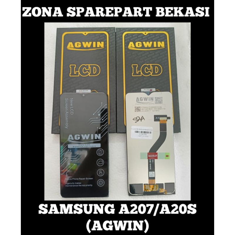 LCD+TS SAMSUNG A20S (AGWIN)