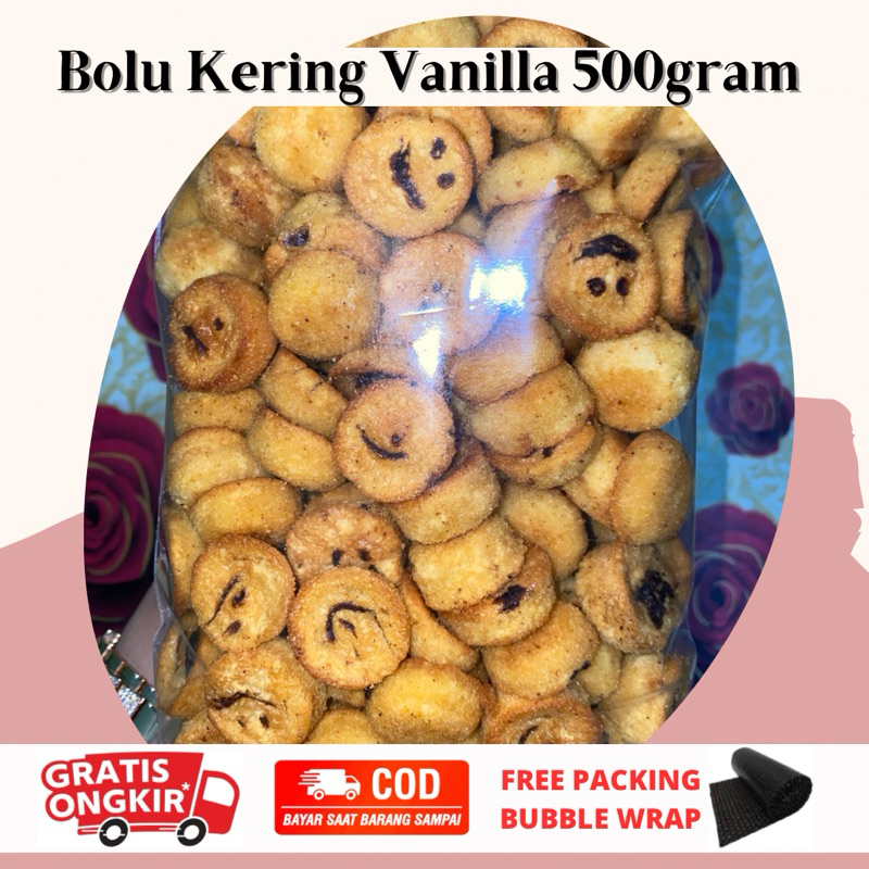 

BOLU KERING VANILLA 500GRAM | KUE BOLU KERING