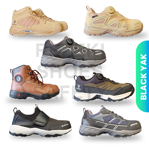 Safety Shoes Black Yak Original Safety BOA Sport - Sepatu Safety Blackyak BOA SPORT