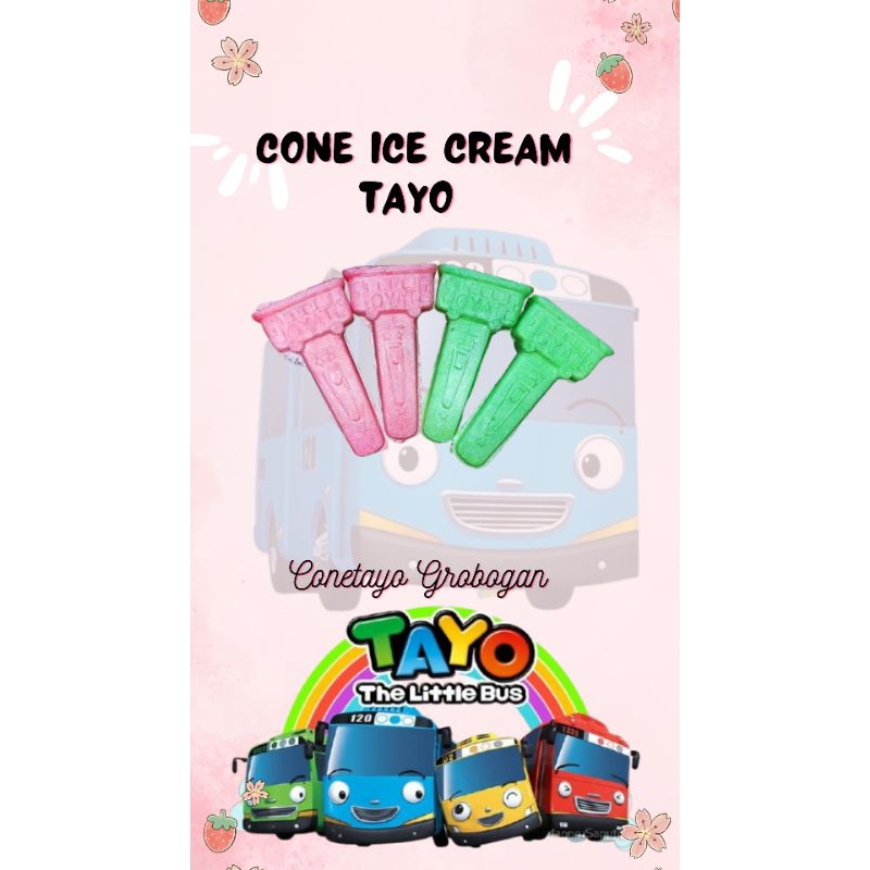 

Cone Es krim Tayo cone ice cream Tayo contong eskrim tayo 1BAL 500PCS