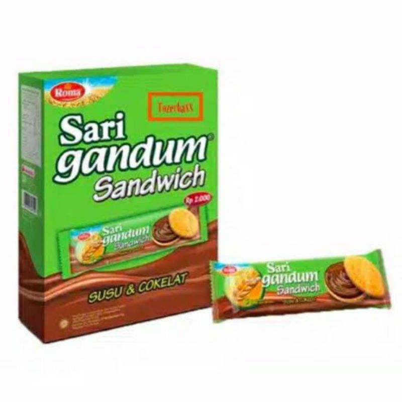 

roma sari gandum choco sachet 36gr