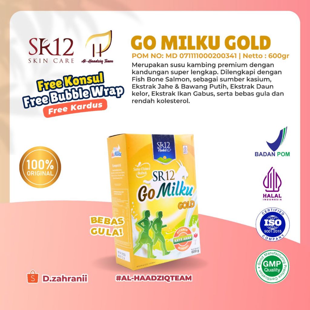 

SR12 100%ORI-GO MILKU GOLD