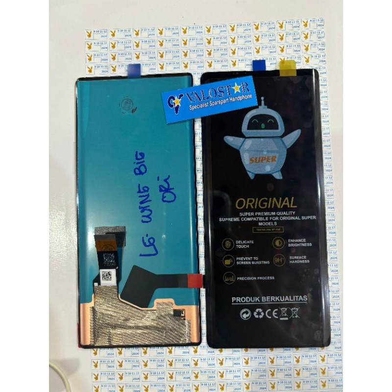 LCD TOUCHSCREEN LG WING 5G BIG/LUAR ORIGINAL
