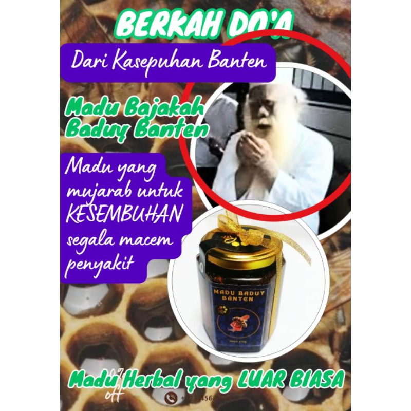 

Madu Bajakah Baduy Banten