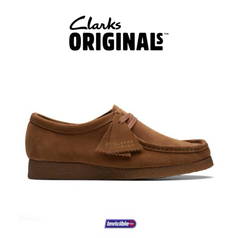 CLARKS ORIGINAL WALLABEE LOW SUEDE DESERT BOOTS