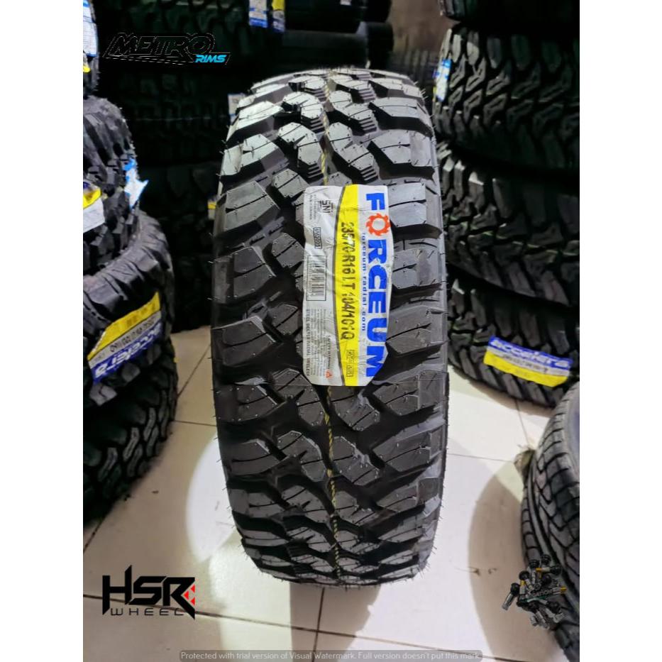 ban offroad/pacul ring 16 235/70 merk forceum MT08 ukuran 235 70 R16 mobil jimny taft escudo