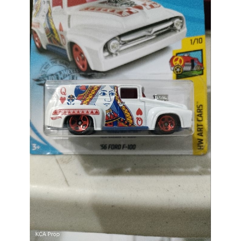 Hotwheels 56 Ford F-100 Q HW Art Cars