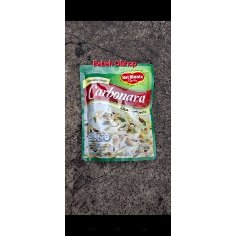 

saus carbonara / Del monte Carbonara 180 g