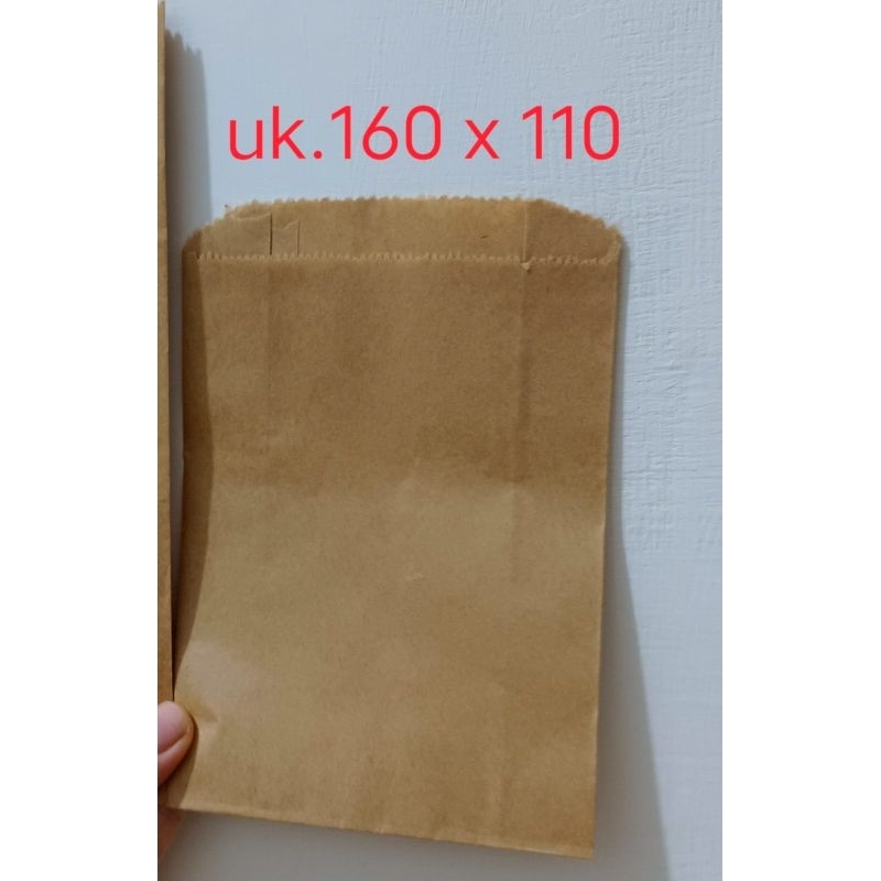Paper Bag Kraft dan Paper Bag Putih | 1 pack isi 50 lembar