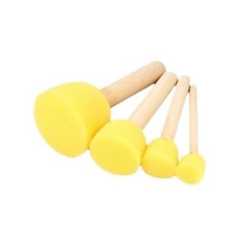 

DDS - kuas montessori / kuas lukis / brush sponge / brush lukis / Dotty Sponge / Spon Lukis/ Alat Lukis/ Spon Gambar/ Alat Melukis/ Finger Paint/ Prakarya Anak