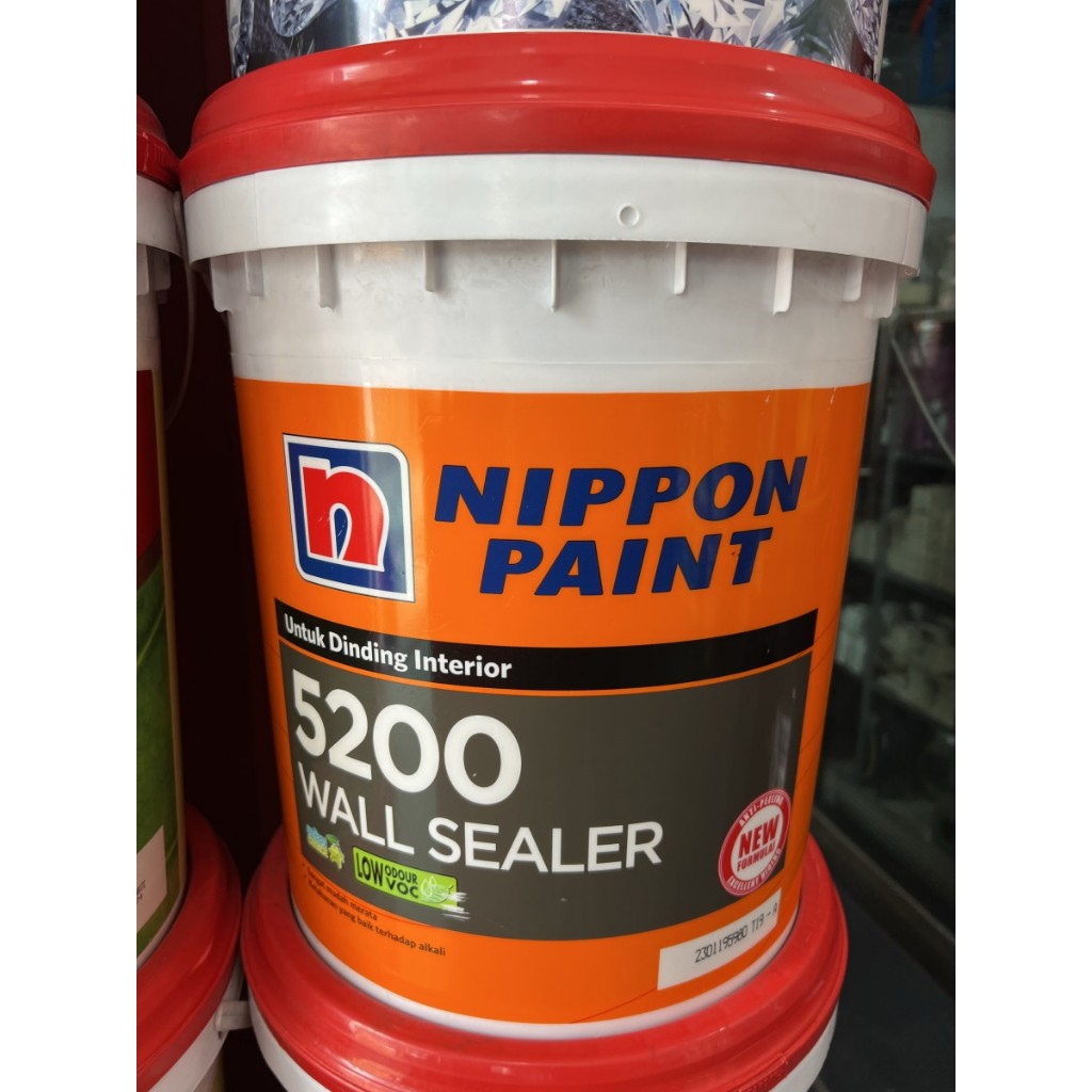 Cat Dasar Tembok Rumah Interior Nippon Paint Wall Sealer 5200 / 20 Kg