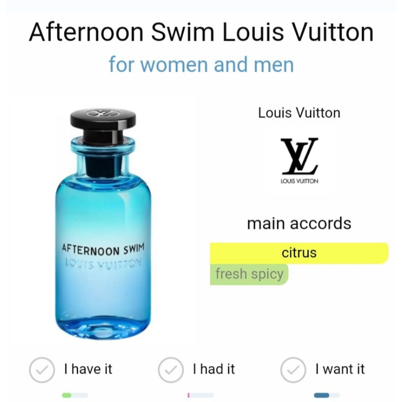 Afternoon Swim Louis Vuitton