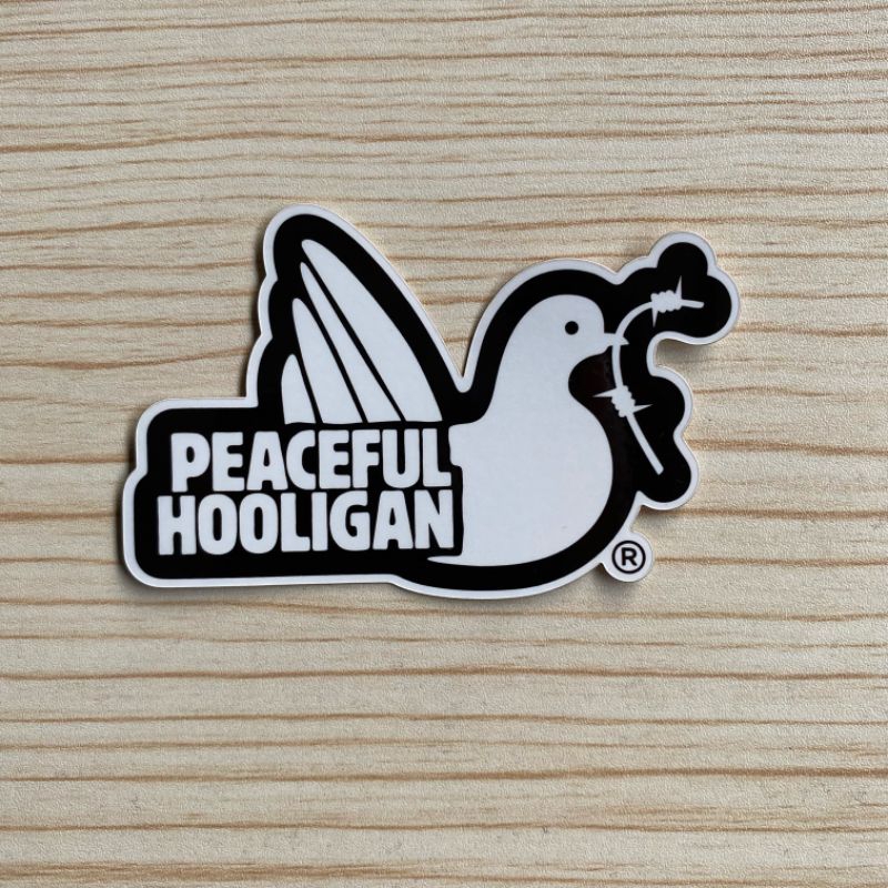 

STICKER PEACEFUL HOOLIGAN - Stiker Casual Football Hooligan