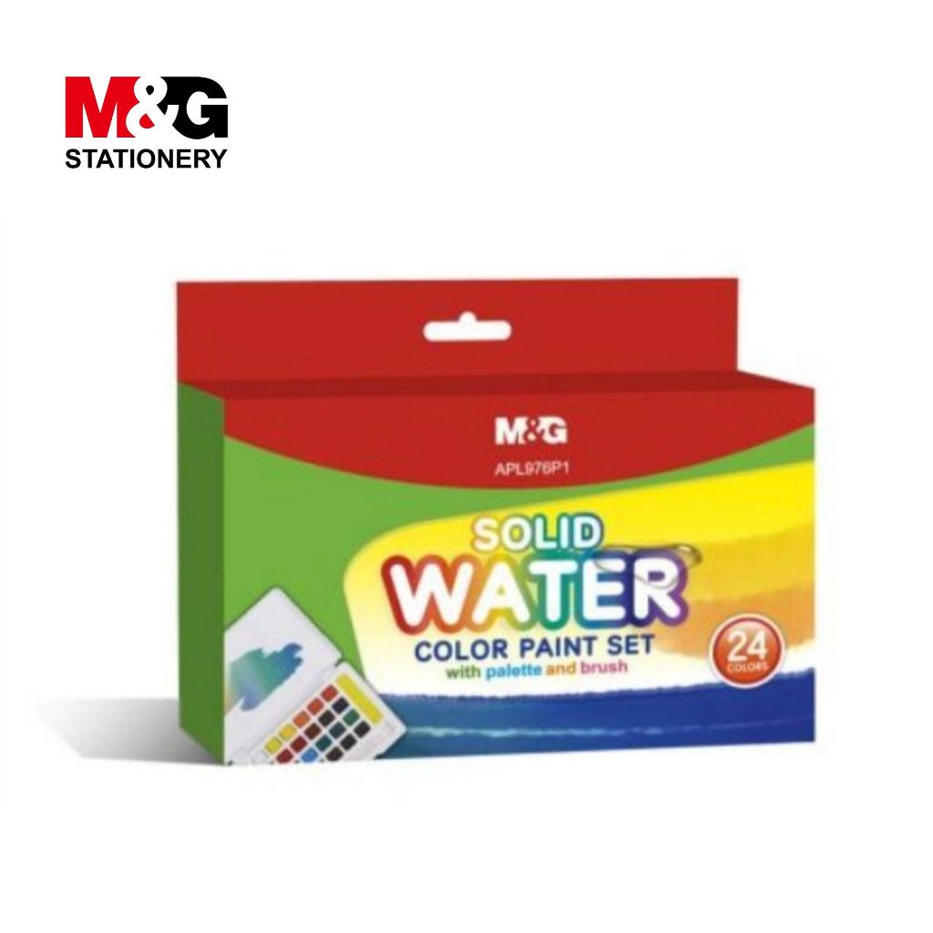 

Solid Water Color M&G APL976P1 24 Warna