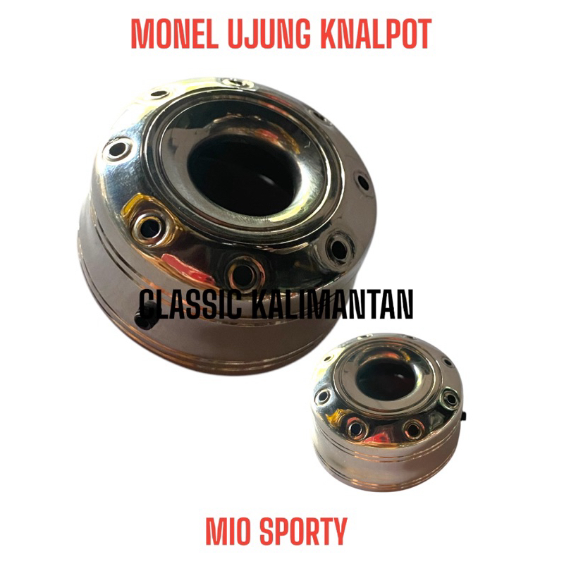 MONEL STANLESS ORI MONEL UJUNG KNALPOT MIO SPORTY MIO SMILE MIO SOUL KARBU LAMA MIO OLD MONEL