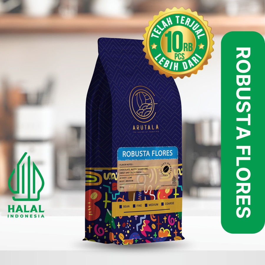 

ARUTALA Kopi Flores Robusta Coffee 200 gram