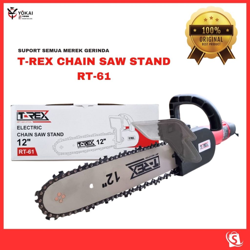 TYR Gergaji mini gerinda tangan / Adaptor chainsaw konverter adapter gerinda / Chainsaw adapter mini