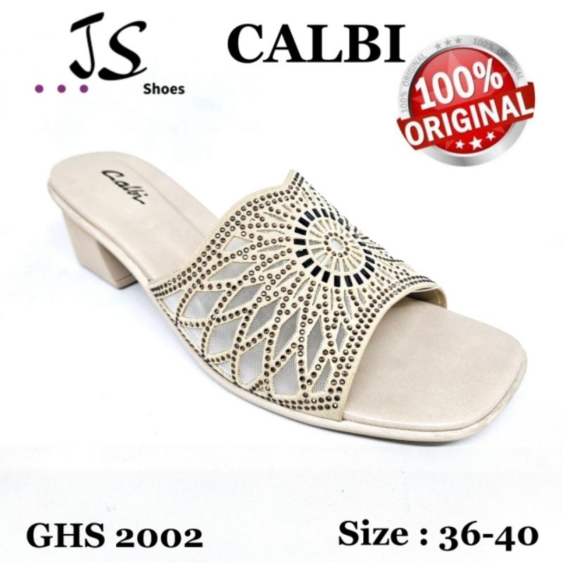 CALBI GHS 2002 - SANDAL FASHION TRENDY WANITA DEWASA MERK CALBI ORIGINAL