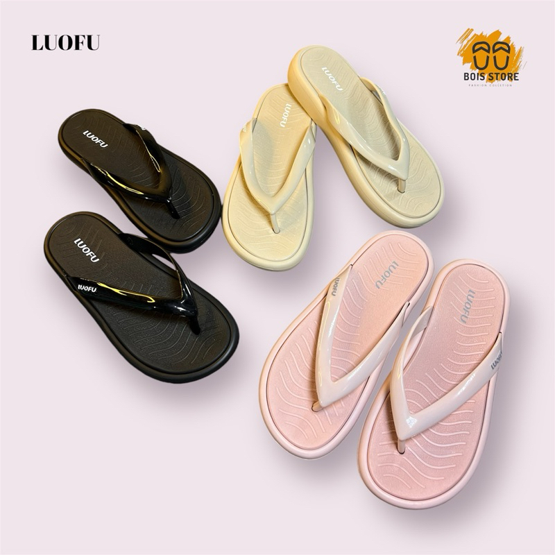 LUOFU SANDAL JELLY JEPIT Barang import