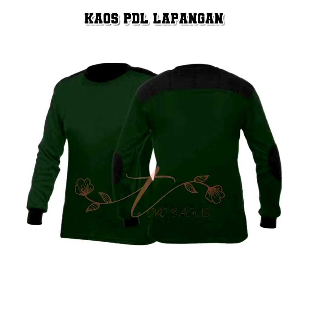 BAJU KAOS TACTICAL PDL BAJU LAPANGAN HIJAU ARMY