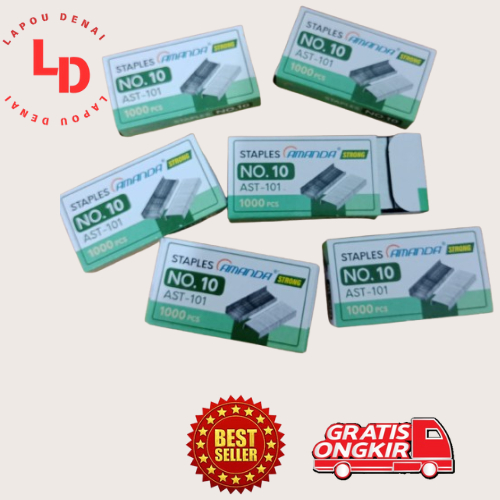 

Amanda - Isi Staples No.10 ( 1 pack kecil)