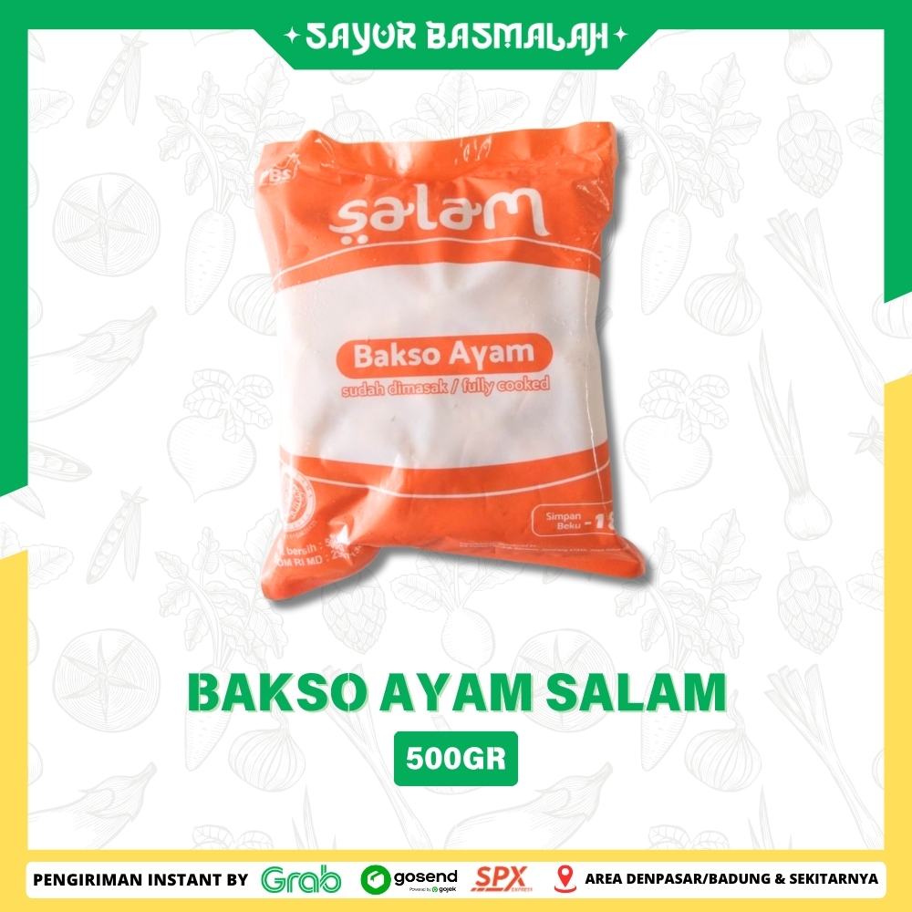 

Bakso Ayam Salam 500gr - Sayur Basmalah
