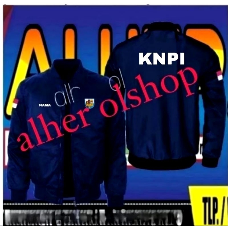 Jaket bordir KNPI jaket KNPI jaket bomber KNPI jaket kerja KNPI jaket seragam KNPI jaket ormas KNPI 