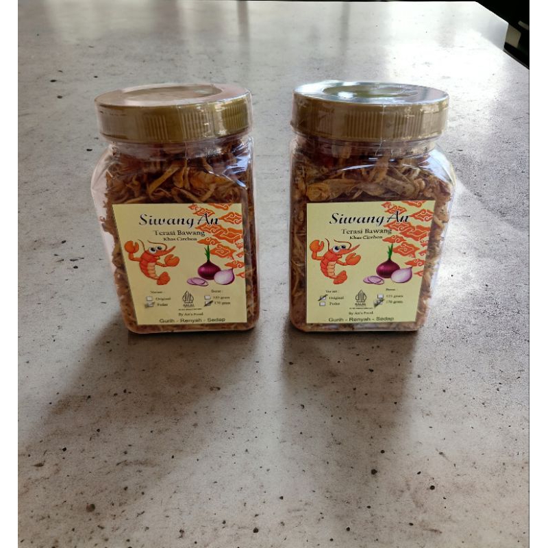 

Siwang - 170gr Bawang Goreng Terasi / Terasi Bawang Khas Cirebon Indramayu IK3