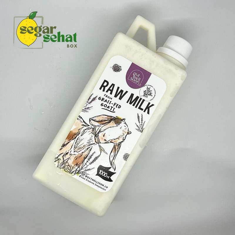 

RAW GOAT MILK SUSU KAMBING GRASSFED 1L - GUT WELL SOON