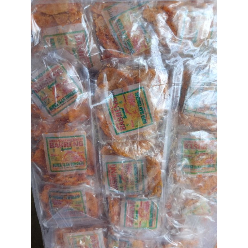 

Basreng pedas asli ikan tongkol super spesial