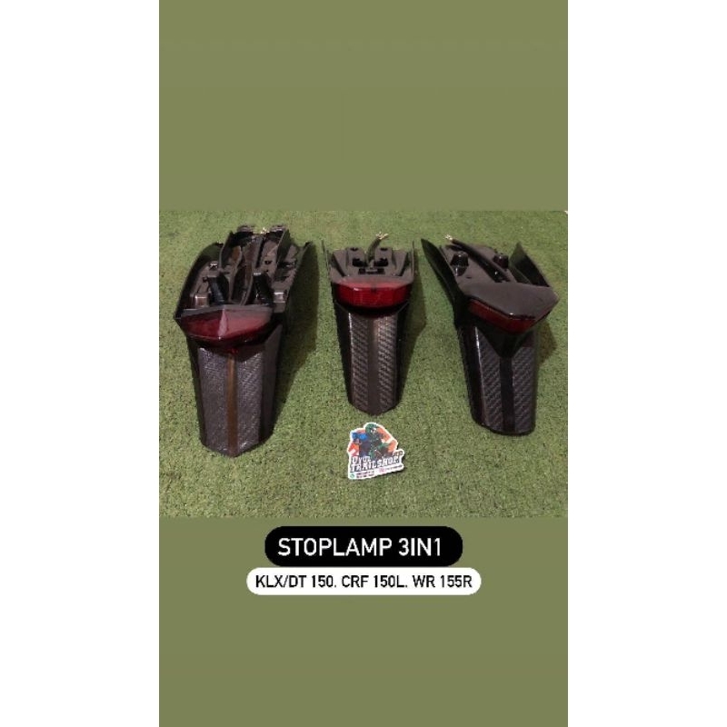 STOPLAMP UNDERTAIL 3IN 1 KLX DTRACKER CRF & WR