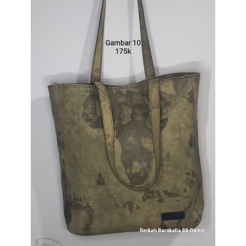 tas tote peta prima classe/tas ketek/tas kulit asli