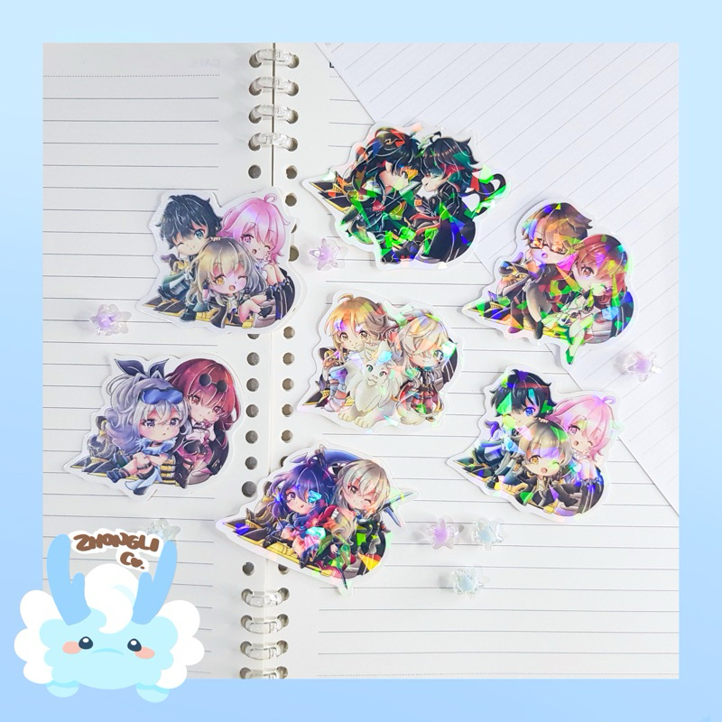 Honkai Star Rail HOLOGRAPHIC Sticker