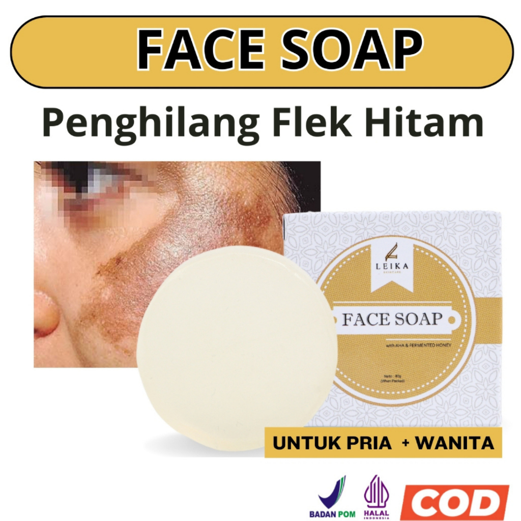 Promo Sabun Pencuci Muka untuk Menghilangkan Flek Hitam Sabun Pencerah Wajah Penghilang Flek Hitam B