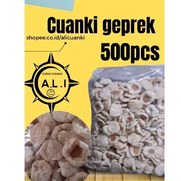 

Cuanki geprek isi 500 pcs enak gurih lezat asli Garut