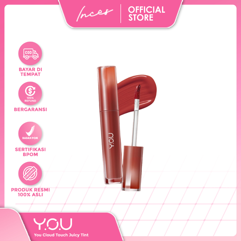 INCES - You Cloud Touch Juicy Tint | Healthy Glow Lips NEW