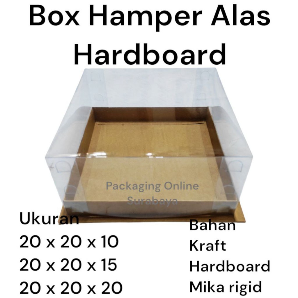 

Box Hampers Alas Hardcover 20x20cm