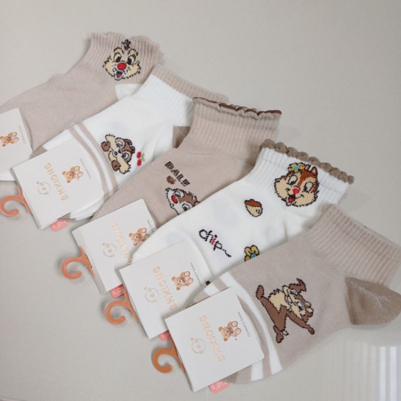 Kaos kaki anak CHIP AND DALE MOBIL BUNNY MIFFY