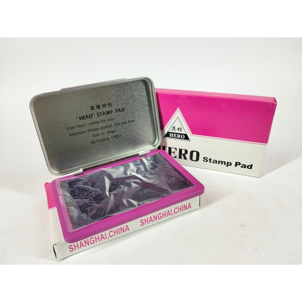 

BAK STEMPEL STAMP PAD HERO + TINTA BANTALAN STAMP