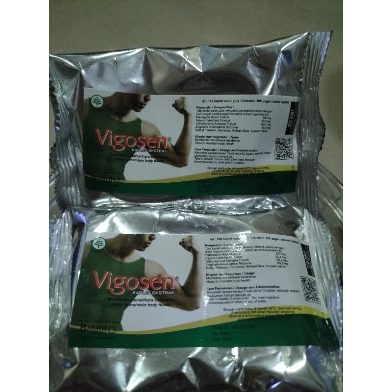 Vigosen Balatif 100 Kaplet Salut Gula