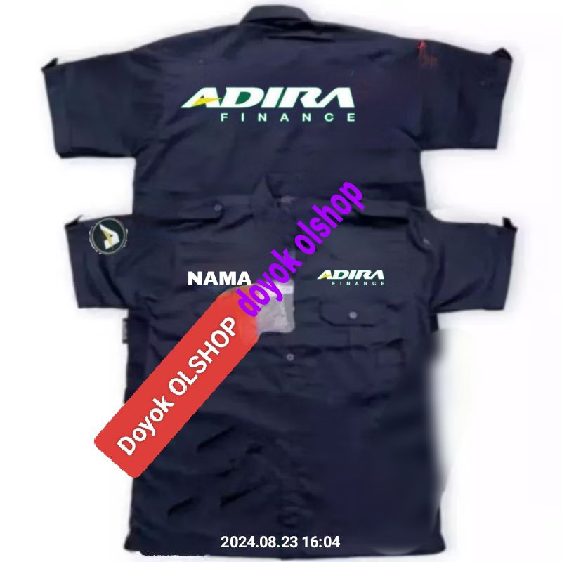 lengan pendek kemeja Adira finance pdh Adira finance seragam Adira finance pakaian dinas Adira finan