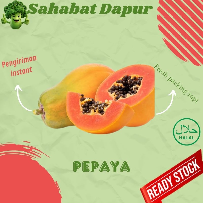

pepaya / kates - buah segar - Sahabat dapur Delivery