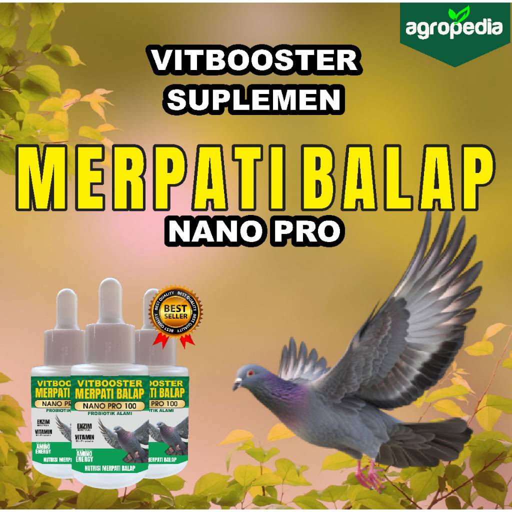 Suplemen Merpati Balap / Nutrisi Merpati Balap / Booster Pertumbuhan Merpati Balap 30ml
